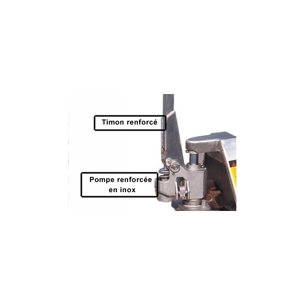 Timon transpalette inox