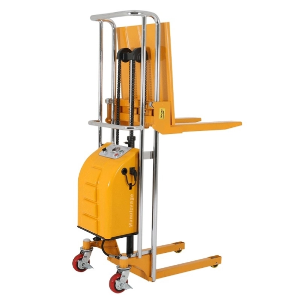Gerbeur Table Semi-Electrique Levée 1500 mm Capacité 400 kg Gerbeur Table Semi-Electrique Levée 1500 mm Capacité 400 kg