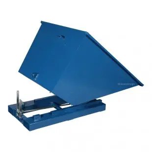 Benne Auto-basculante 900L en cours de basculement