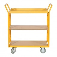 Chariot de Manutention Imao 3 Plateaux Bois Capacité 200 kg