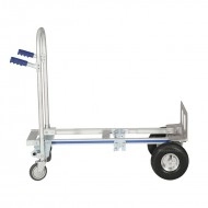 Diable Chariot en Aluminium 2 positions Capacité 200 kg