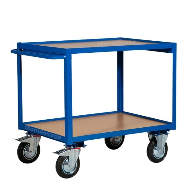 Servante d'Atelier 2 plateaux 300kg - Manulevage