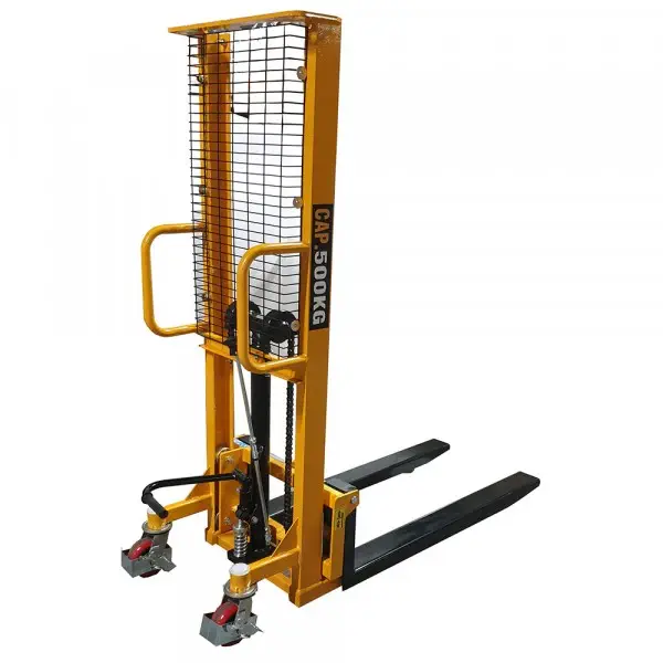 Gerbeur Manuel Levée 1300 mm Capacité 500 kg Gerbeur Manuel Levée 1300 mm Capacité 500 kg