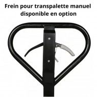 Transpalette Manuel 2000 kg Simple Galet Fourches 1150 mm