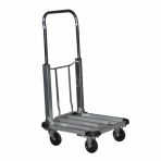 FDIT Chariot de transport pliable 150 kg Aluminium Argenté -  FDI7770998985377