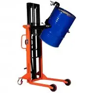 Gerbeur basculeur de fût encadrant