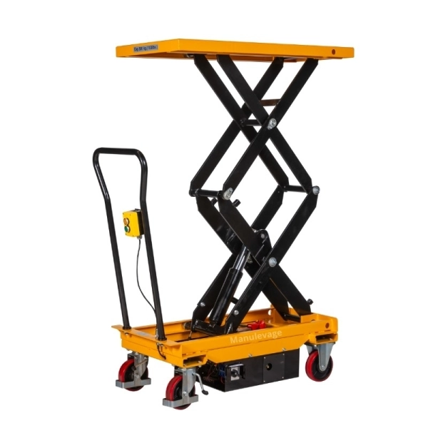 Table Elevatrice Electrique Mobile double ciseaux 500kg - Manulevage