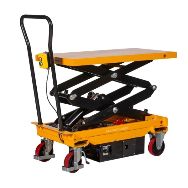 Table Elévatrice Electrique Mobile 300 kg Plateau 1010x520 mm Table Elévatrice Electrique Mobile 300 kg Plateau 1010x520 mm