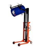 Gerbeur basculeur de fût encadrant Capacité 350 kg Levée 2100 mm