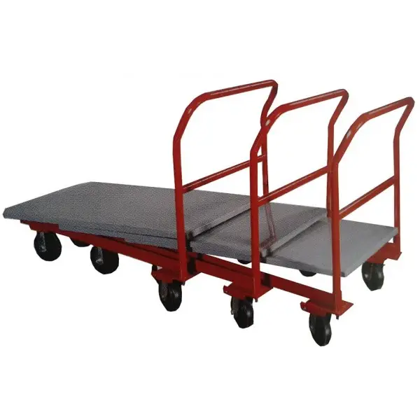 Chariot de Manutention 1 Plateau Emboîtable Capacité 1500 kg Chariot de Manutention 1 Plateau Emboîtable Capacité 1500 kg
