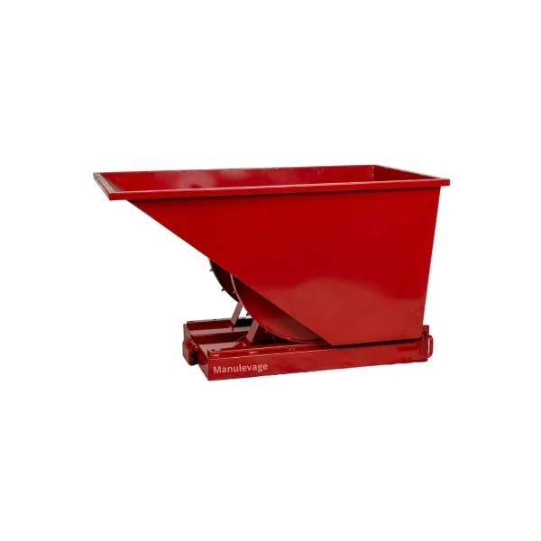 Benne Auto-Basculante rouge 150 L Benne Auto-Basculante rouge 150 L