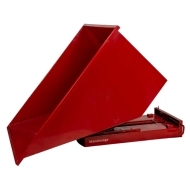 Benne Auto-Basculante rouge 1100 L