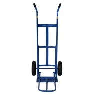 Diable de transport bavette rabattable roues pneus Capacité 250 kg