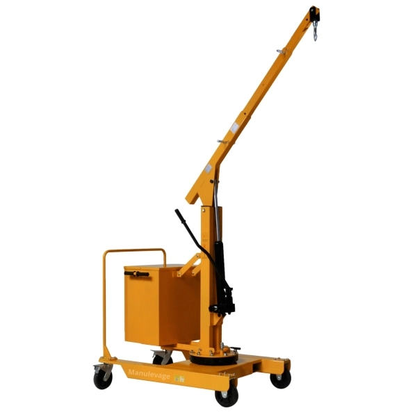 Grue porte à faux rotative Capacité 550 kg Grue porte à faux rotative Capacité 550 kg