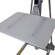 Gerbeur inox poste de travail semi-électrique Levée 1500 mm Capacité 150 kg