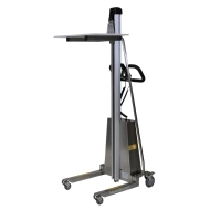 Gerbeur inox poste de travail semi-électrique Levée 1500 mm Capacité 150 kg