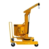 Grue porte à faux rotative semi-électrique Capacité 550 kg