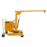 Grue porte à faux rotative semi-électrique Capacité 550 kg