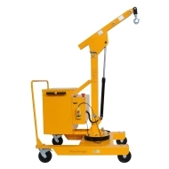 Grue porte à faux rotative semi-électrique Capacité 550 kg