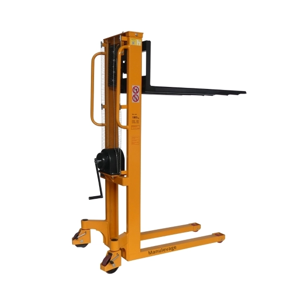 Gerbeur manivelle Levée 1500 mm Capacité 1000 kg Gerbeur manivelle Levée 1500 mm Capacité 1000 kg
