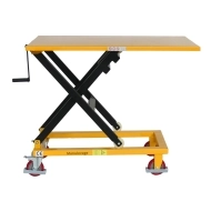 Table Elévatrice à Manivelle 300 kg Plateau 1150x750 mm