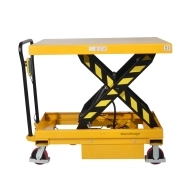 Table Elévatrice semi-électrique Mobile 1000 kg Plateau 1200x800 mm