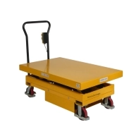 Table Elévatrice semi-électrique Mobile 1000 kg Plateau 1200x800 mm