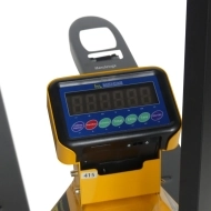 Transpalette peseur 2000 kg à Batterie Précision 0.1%