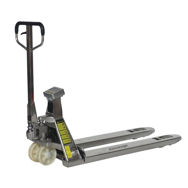 Transpalette Peseur Inox 316 Précision 0.1% Transpalette Peseur Inox 316 Précision 0.1%