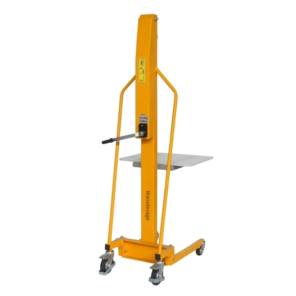 Gerbeur Poste de Travail à manivelle Levée 1500 mm Capacité 100 kg