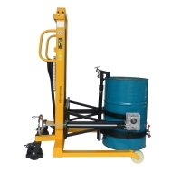 Gerbeur basculeur de fût encadrant Capacité 450 kg Levée 2100 mm