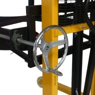 Gerbeur basculeur de fût encadrant Capacité 450 kg Levée 2100 mm