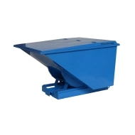 Vue du couvercle pour benne auto-basculante 900 L