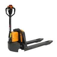 Vue générale du transpalette électrique fourches 1150 mm avec Batterie au Lithium 20 Ah Capacité 1500 kg