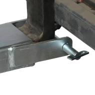 Rallonges de Fourches Galvanisées pour Chariot Elevateur Longueur 1600 mm