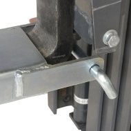 Rallonges de Fourches Galvanisées pour Chariot Elevateur Longueur 1600 mm