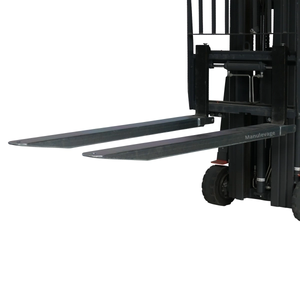 Rallonges de Fourches Galvanisées pour Chariot Elevateur Longueur 2100 mm