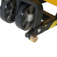 Transpalette peseur manuel haute levée monocylindre 1500 kg