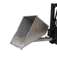 Benne auto-basculante inox 900 L