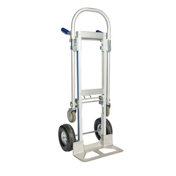 Diable de transport pliable - Avec cadre de maintien - 200 kg max.