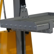Plateau à rouleaux pour gerbeur poste de travail