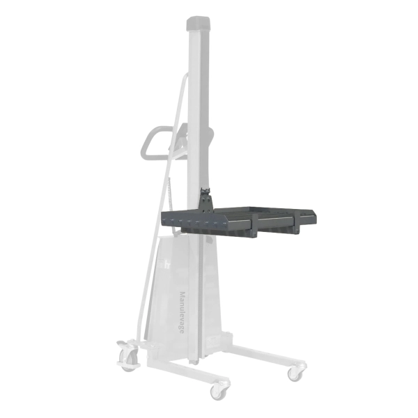 Plateau à rouleaux pour gerbeur poste de travail