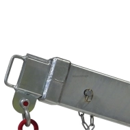 Potence télescopique articulée 1.2 tonnes pour chariot élévateur