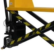 Transpalette Semi-électrique Haute Levée Capacité 1000 kg Fourches 1500 mm