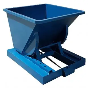 Vue d'ensemble de la benne auto basculante 900 L