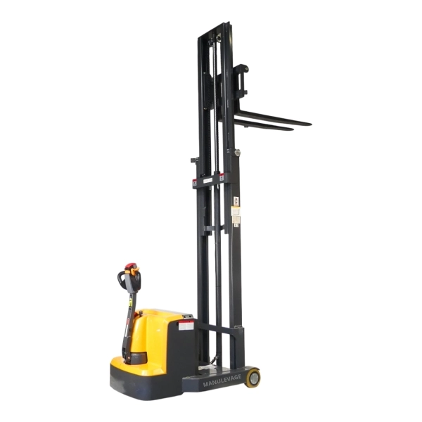 Gerbeur électrique porte à faux Levée 3500 mm Capacité 1000 kg