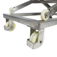 Table Elévatrice à Manivelle INOX 300 kg Plateau 950x600 mm