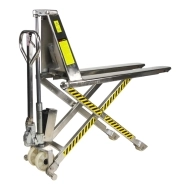 Transpalette Manuel Haute Levée Inox 316 1000 kg