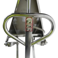 Transpalette Manuel Haute Levée Inox 316 1000 kg