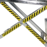 Transpalette Manuel Haute Levée Inox 316 1000 kg